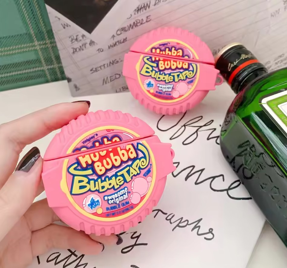 Hubba Bubba Bubblegum AirPod Case